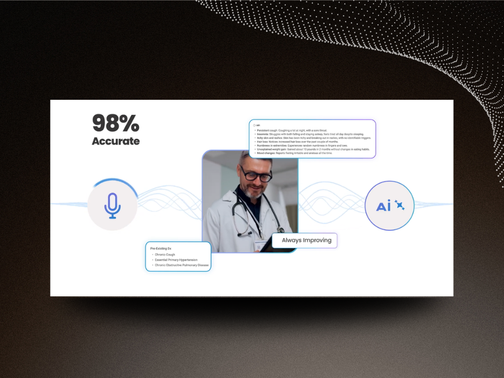 Ambient listening and clinical note accuracy